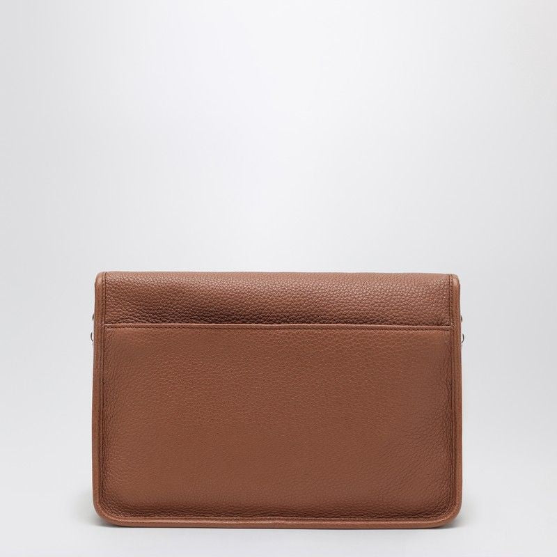 PRADA Leather Shoulder Handbag with Adjustable Strap