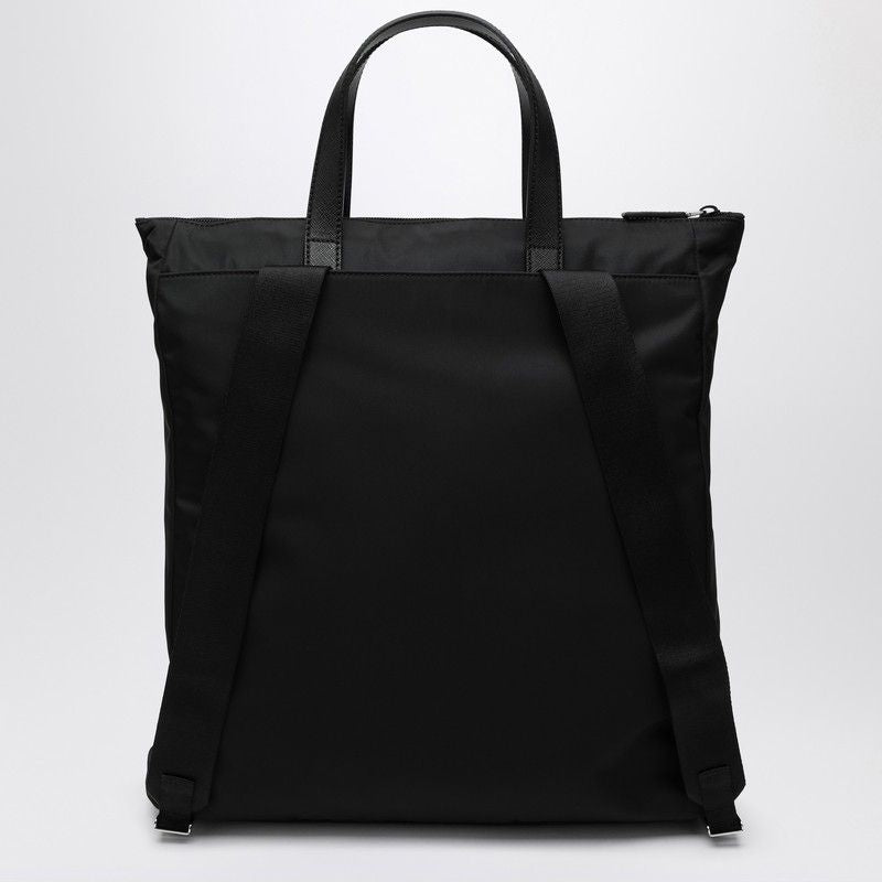 PRADA Re-Nylon and Saffiano Mini Shopping Handbag