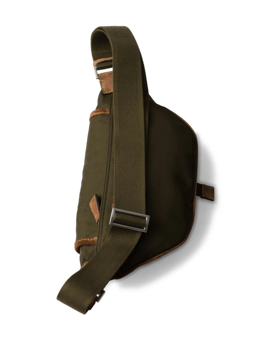 PRADA Mini Soft Fabric Messenger Bag