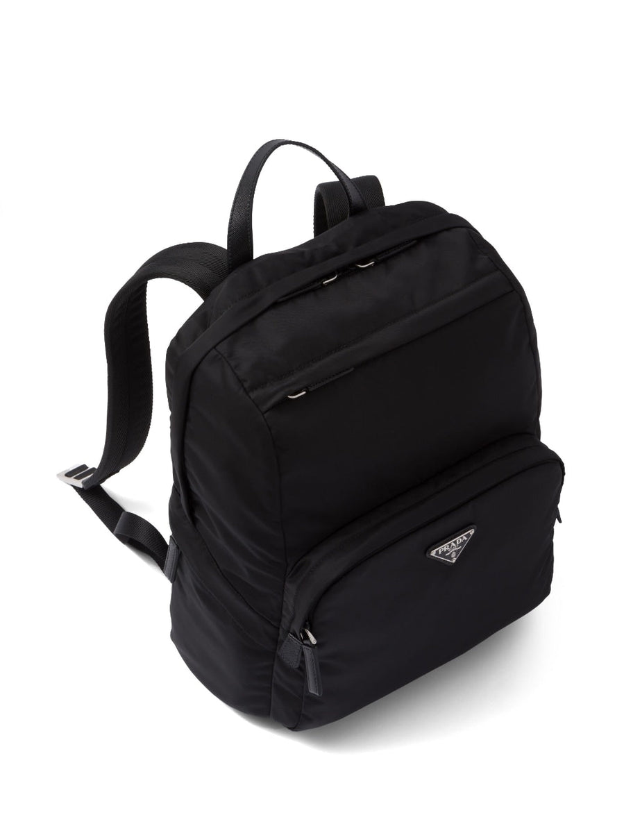PRADA Re-nylon and Leather Mini Backpack