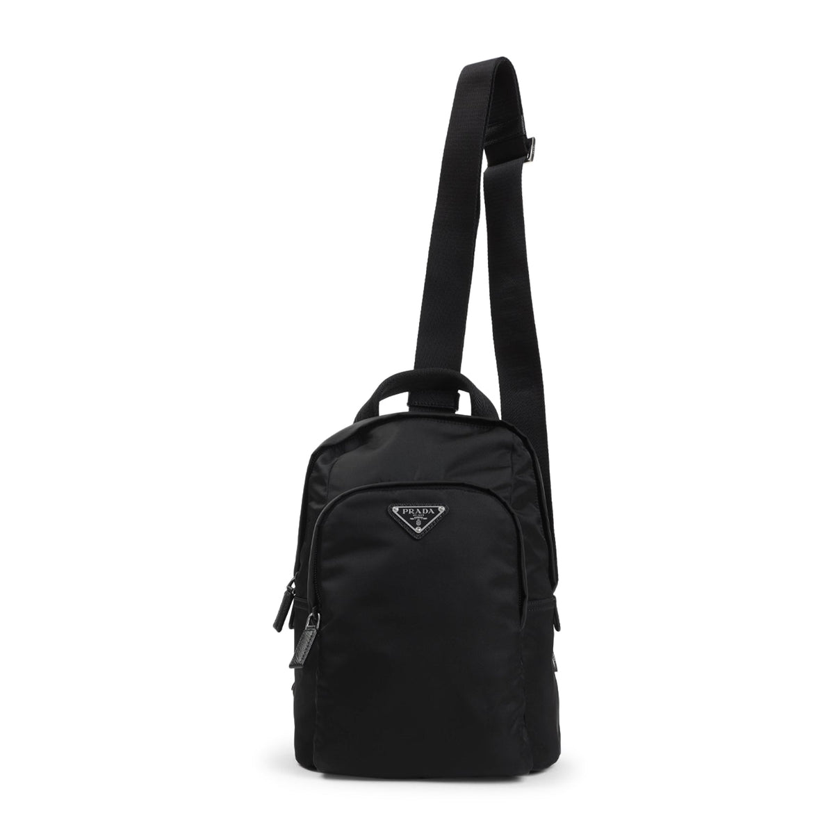 PRADA Eco-Friendly Mini Backpack with Leather Accents