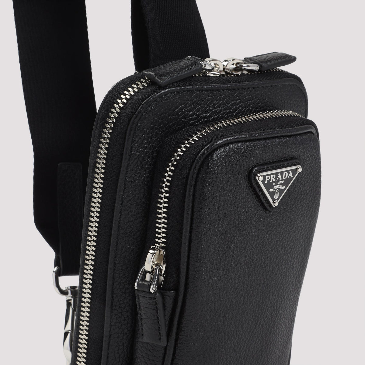 PRADA Stylish Leather Phone Case for Men