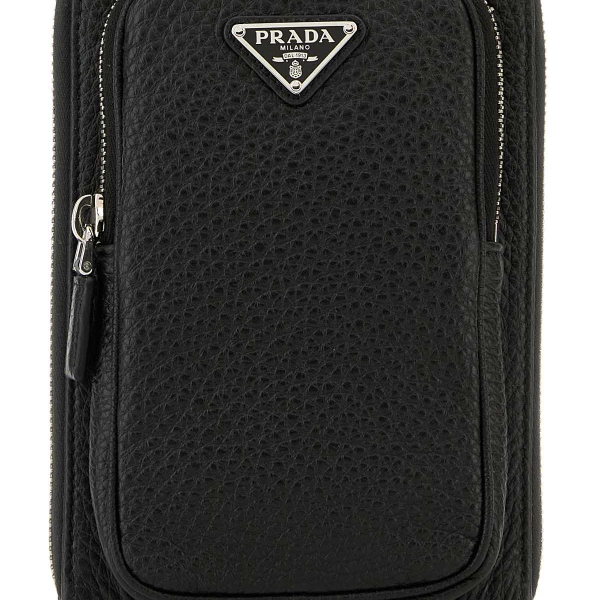PRADA Stylish Leather Phone Case for Men