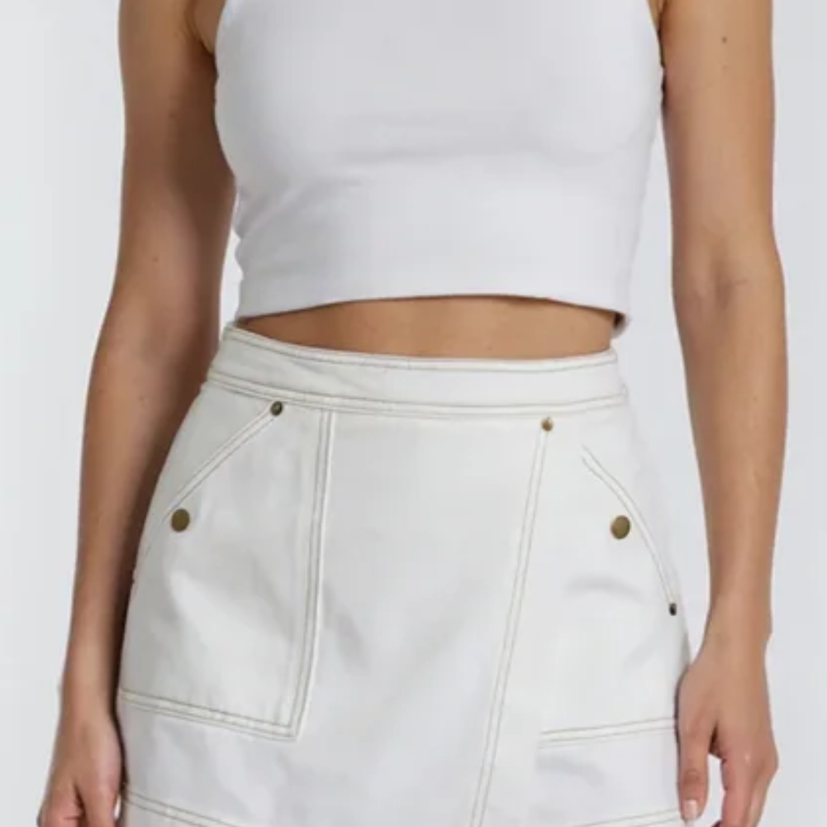 Holly | Denim Mini Skort