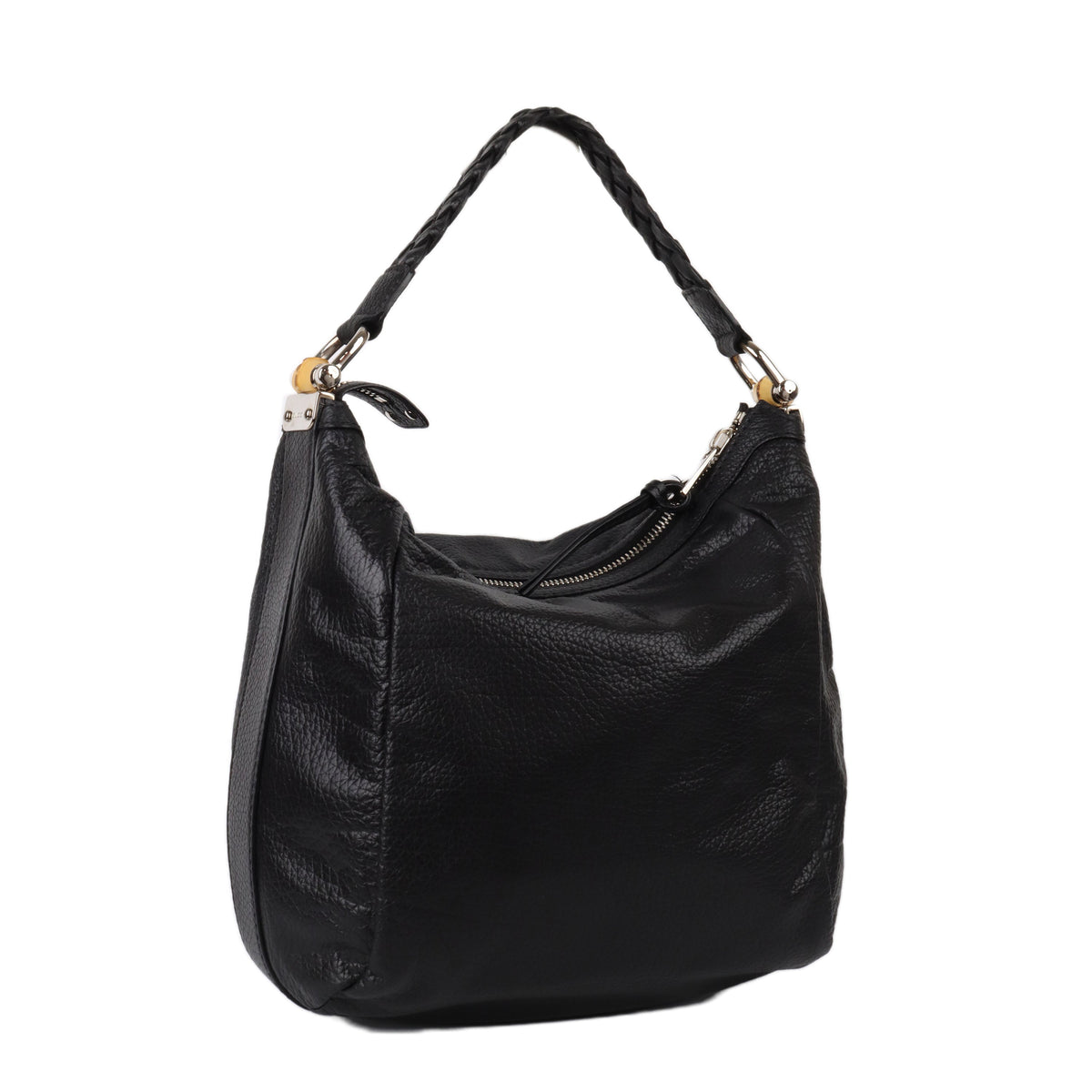 Gucci Bar Braided Bamboo Bag.