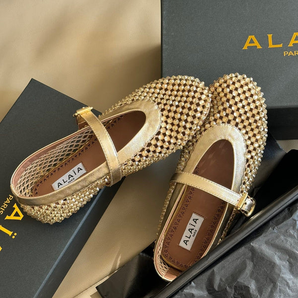 ALAIA BALLET FLATS