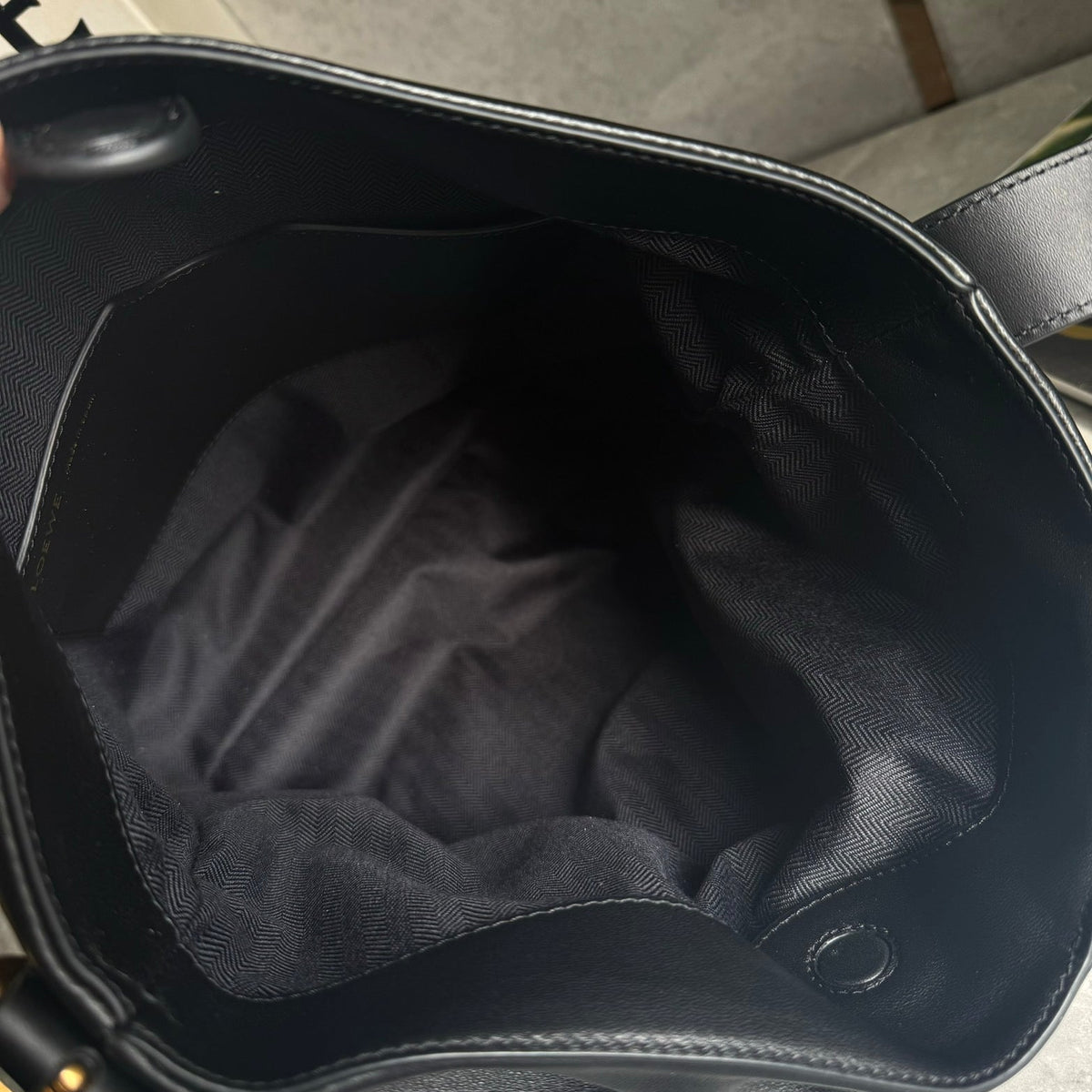 LOEW DRAPED TOTE BAG