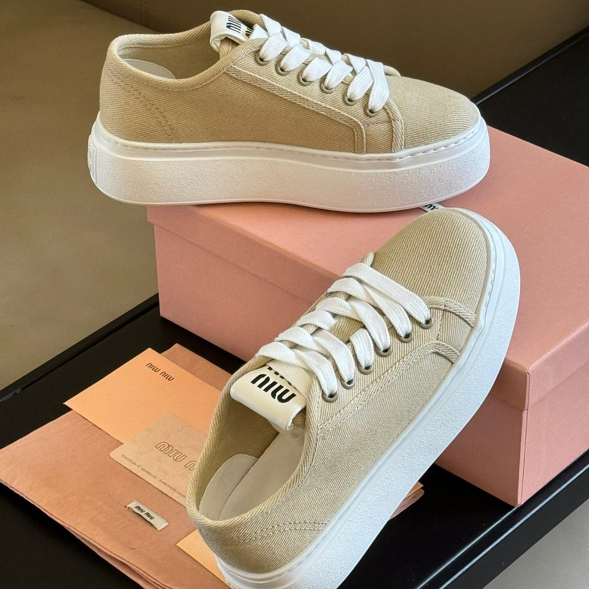 MIU M TRAINERS