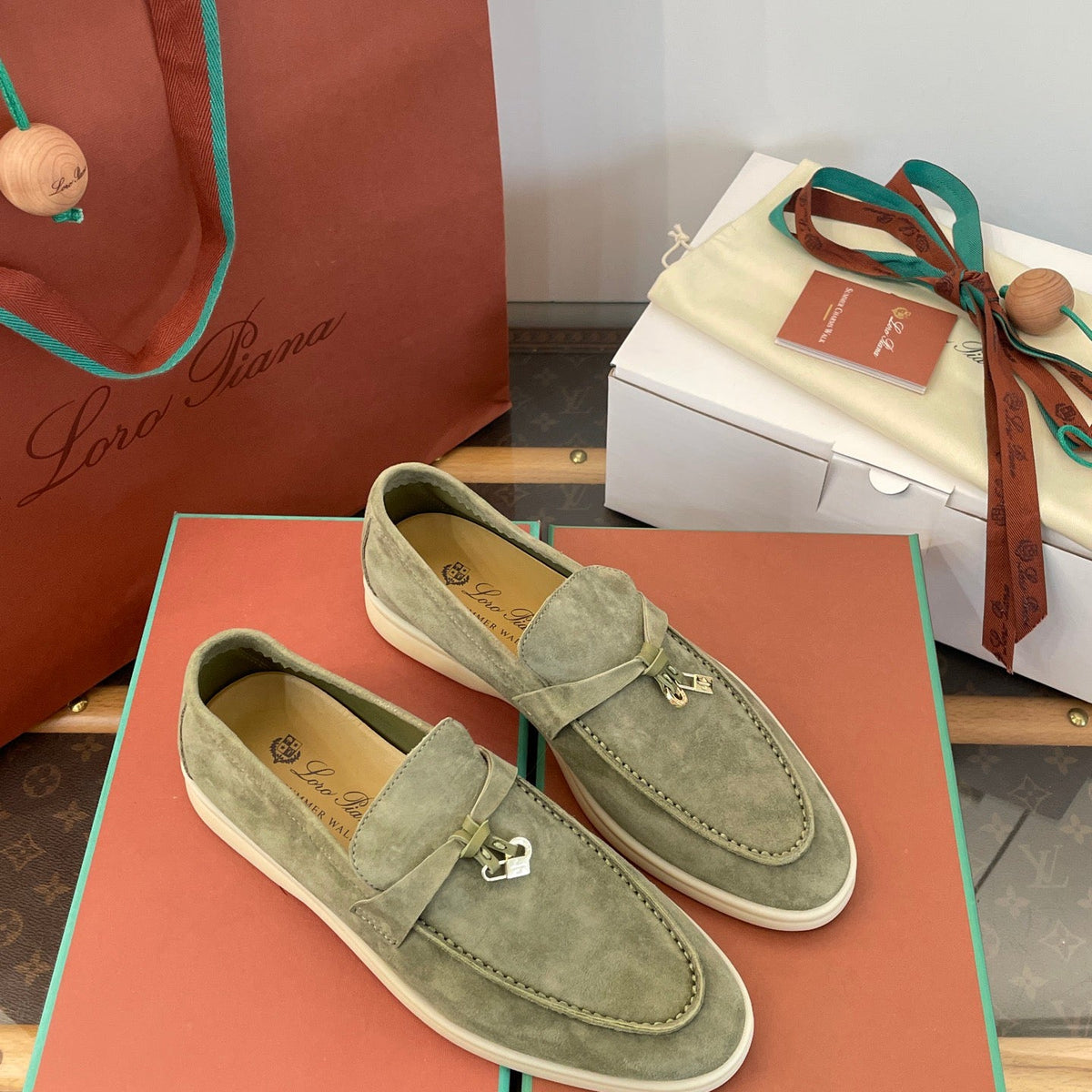 LORO P SUMMER CHARMS LOAFERS