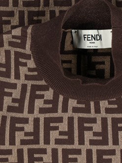 Fendi Women Ff' Logo Sweater