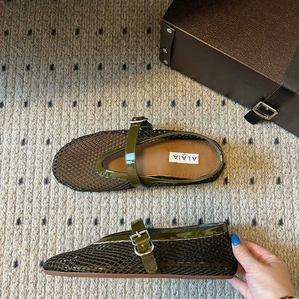 ALAIA BALLET FLATS