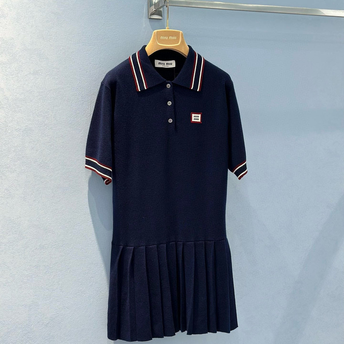 MIU M POLO DRESS