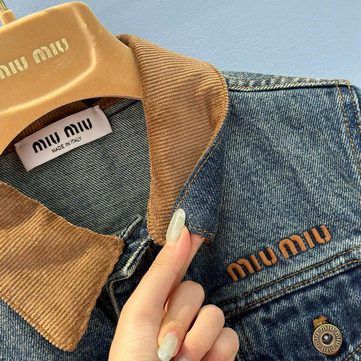 MIU M DENIM JACKET