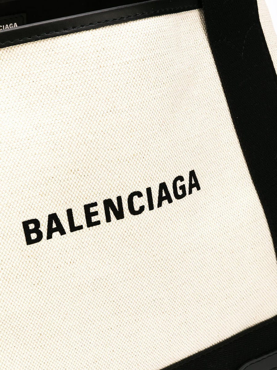 BALENCIAGA Compact Mini Basket Tote Handbag