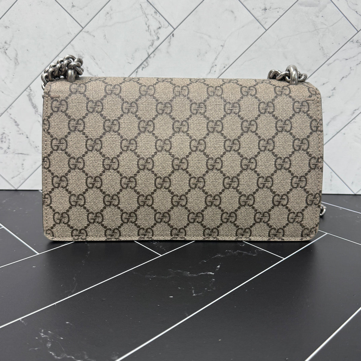 Gucci GG Black Small Dionysus Chain Crossbody Bag