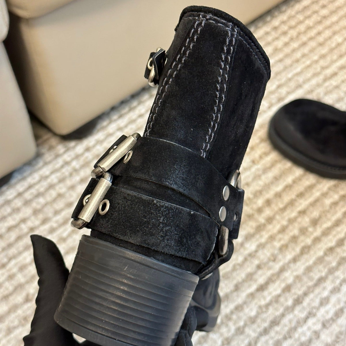 MIU M BOOTS