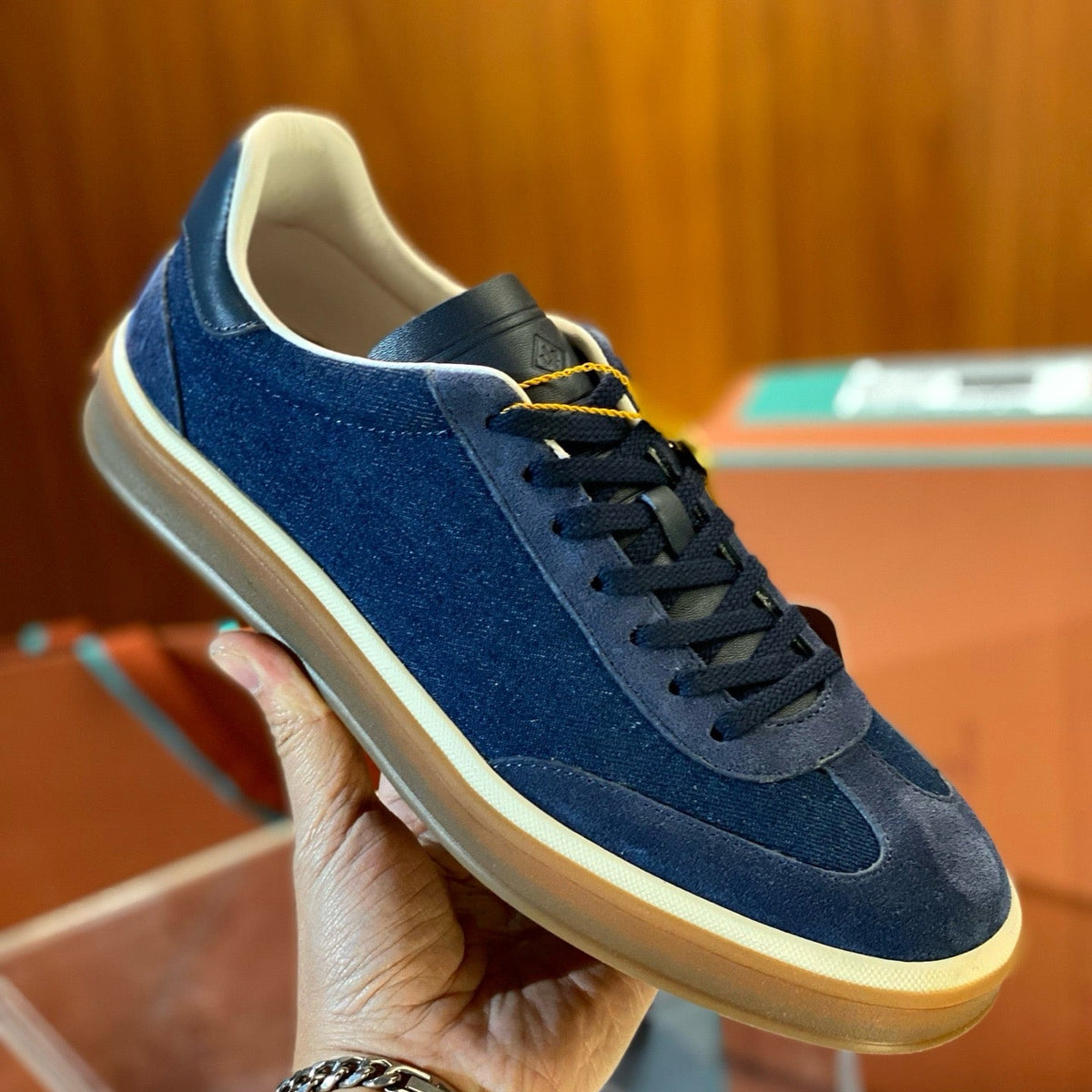 LORO P TENNIS WALK TRAINERS