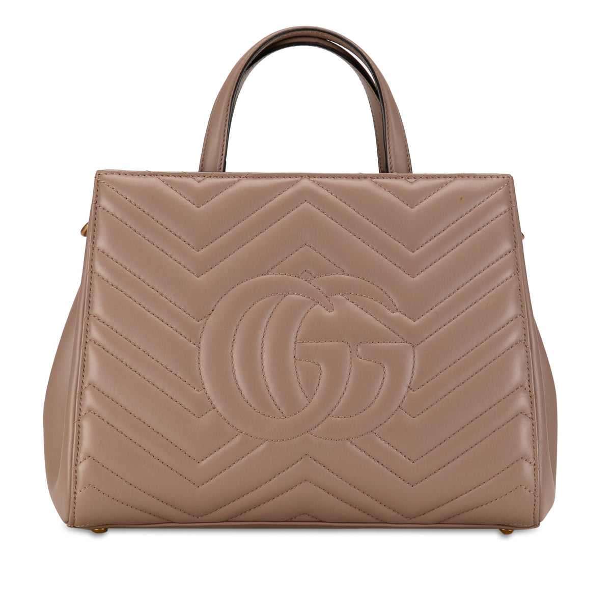 GUCCI Small GG Marmont Matelasse Tote Satchel