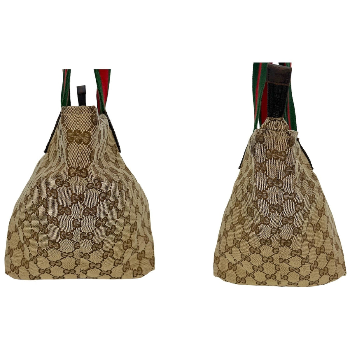 Gucci GG Canvas Medium Web Tote