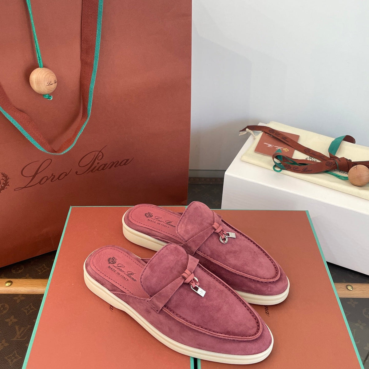 LORO P SUMMER CHARMS LOAFERS