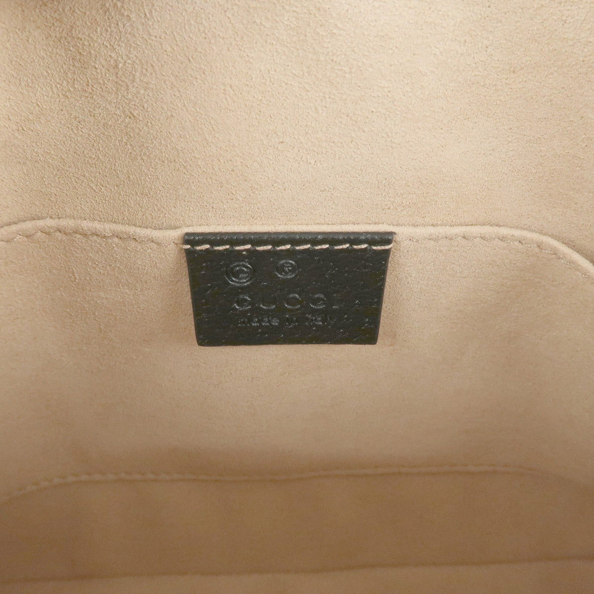 GUCCI Ophidia Leather Cross Body Shoulder Bag Black 719881