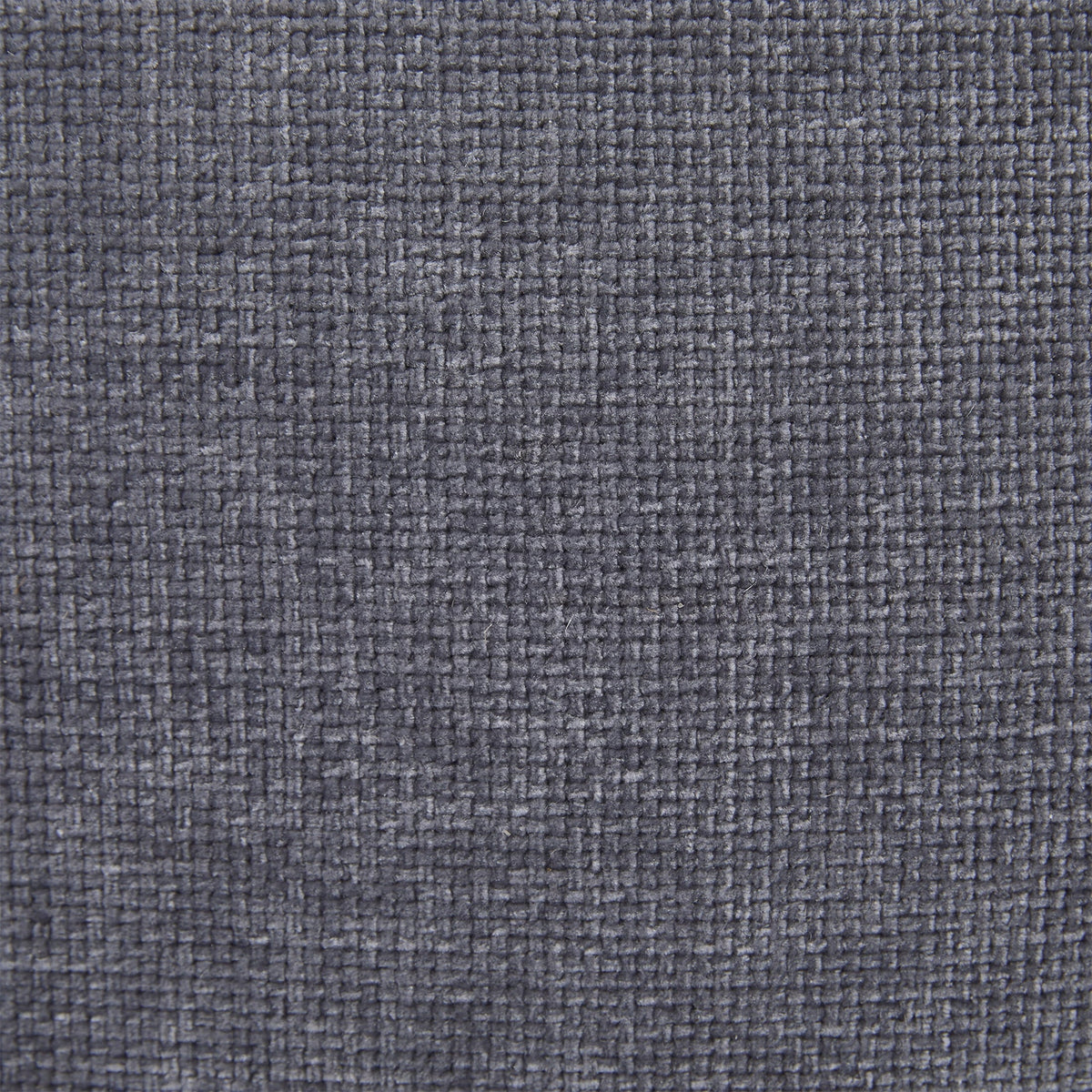 Solid Chenille Decorative Throw Pillow Set, Grey, 18" X 18", 2 Pieces