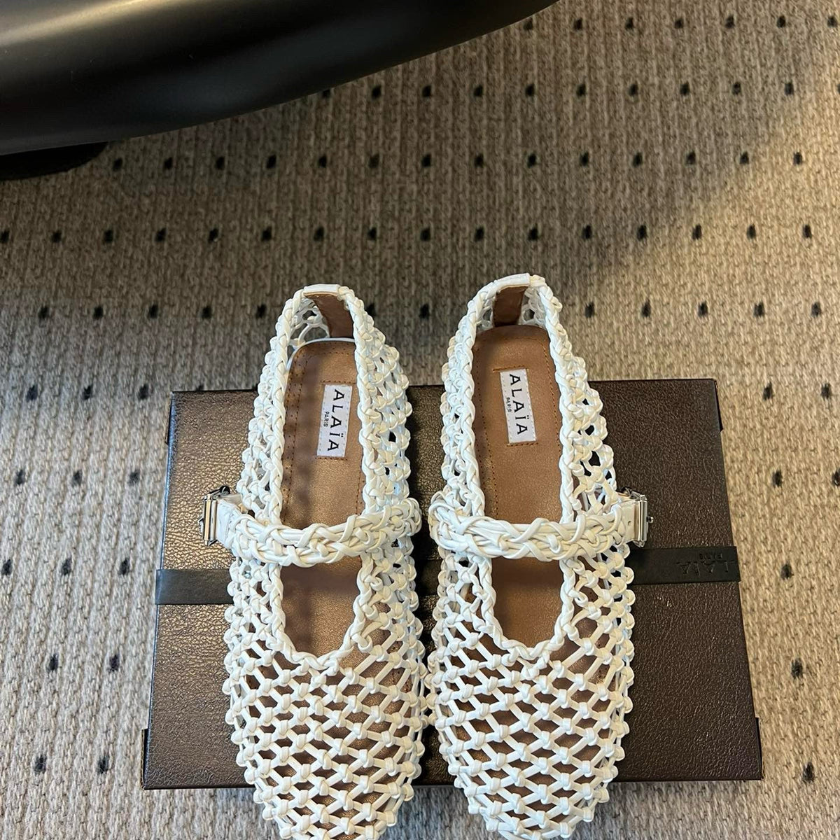 ALAIA BALLET FLATS