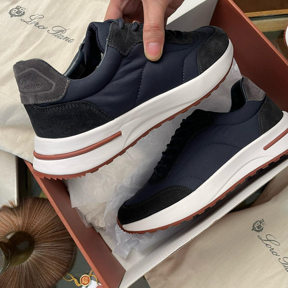 LORO P WEEKEND WALK TRAINERS