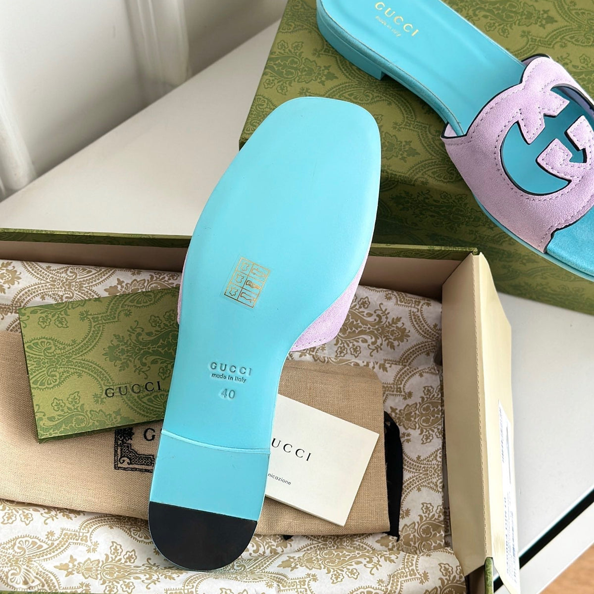 GG CUT OUT SANDALS