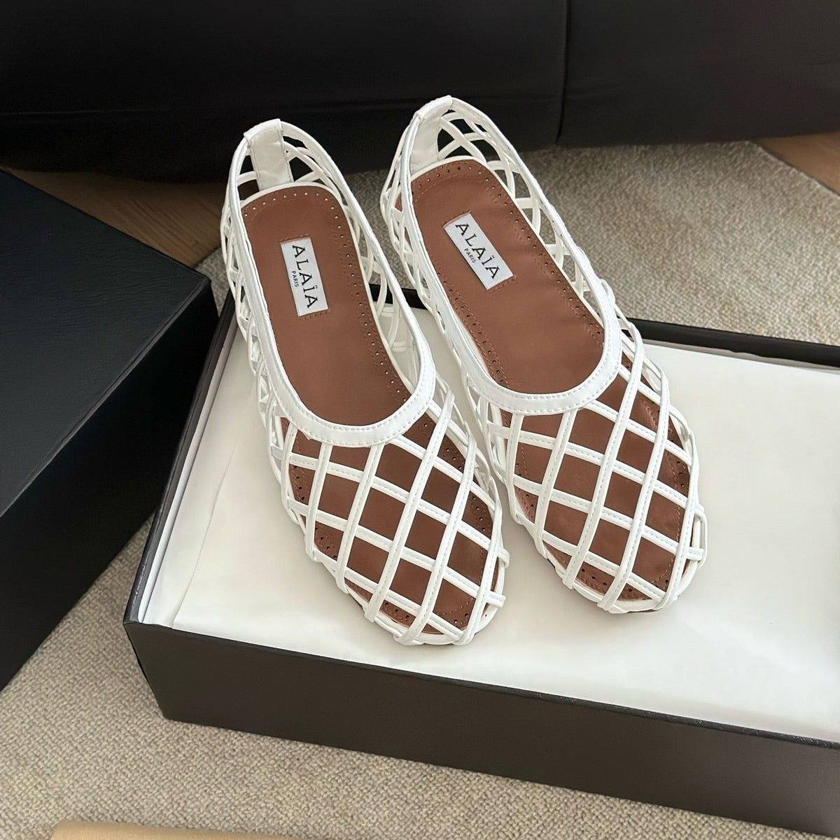 ALAIA BALLET FLATS