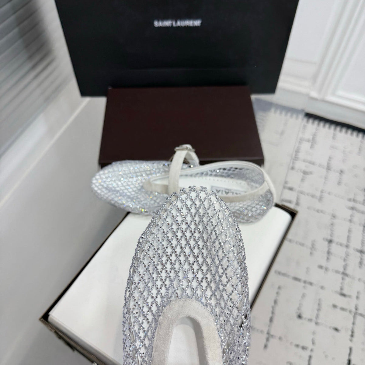 ALAIA BALLET FLATS
