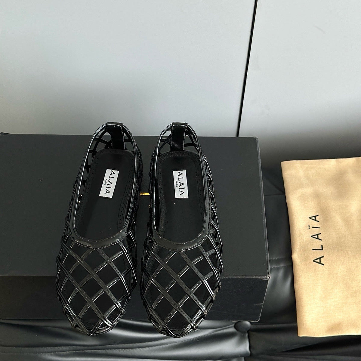 ALAIA BALLET FLATS
