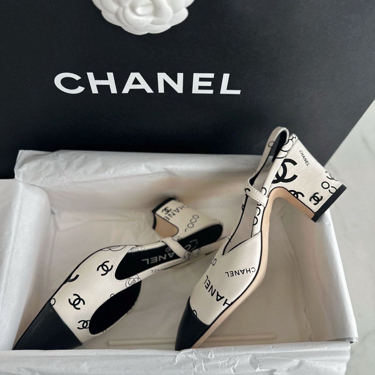 CC SLINGBACK HEELS