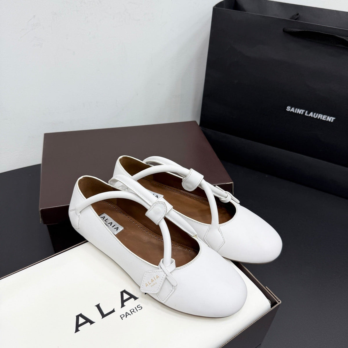ALAIA BALLET FLATS