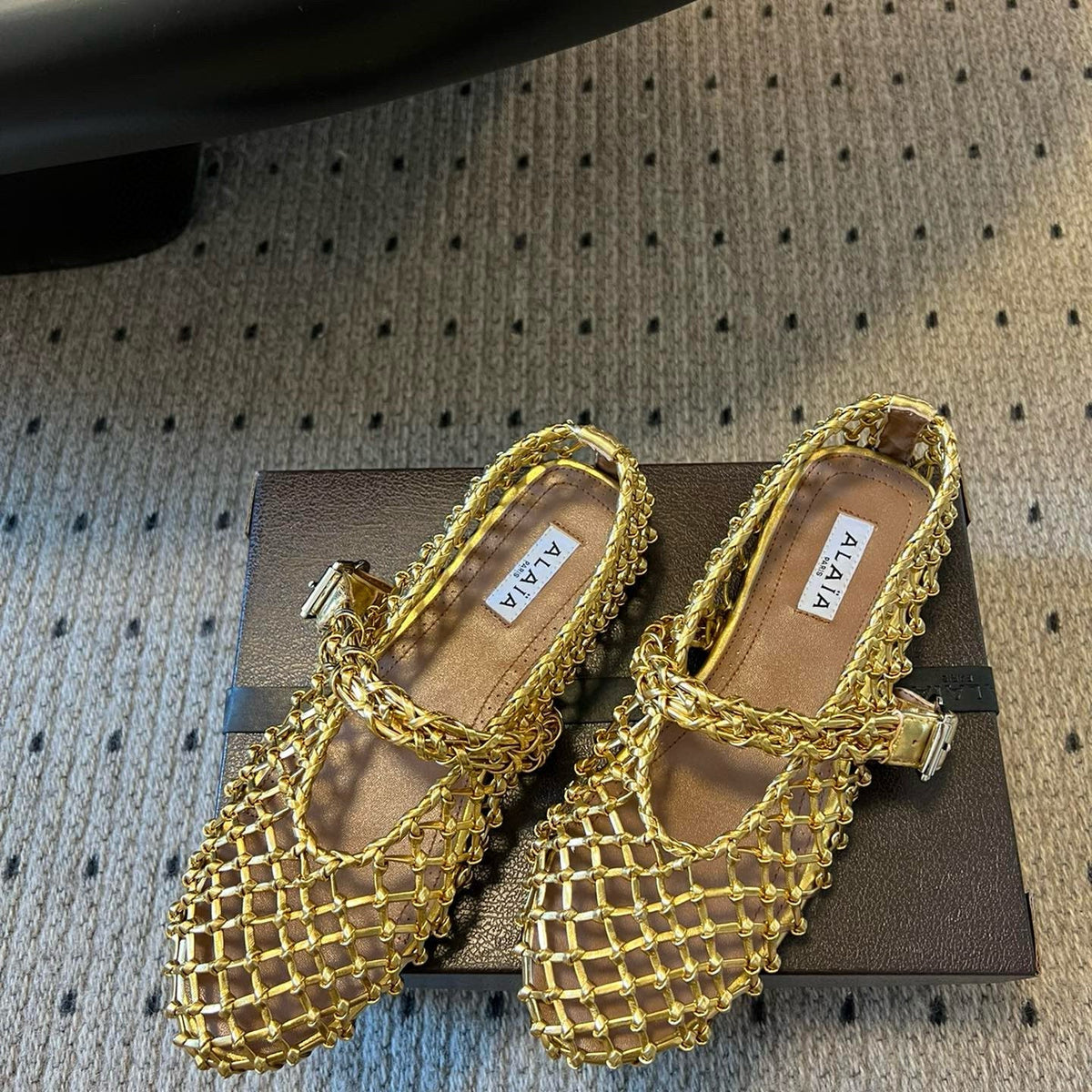 ALAIA BALLET FLATS