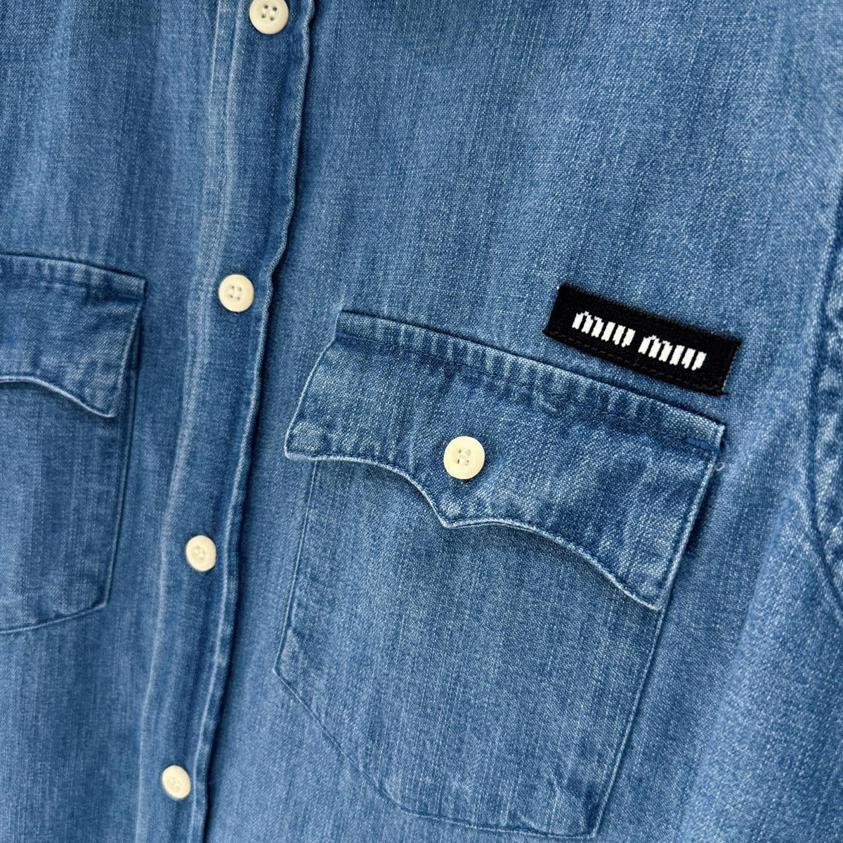 MIU M DENIM SHIRT