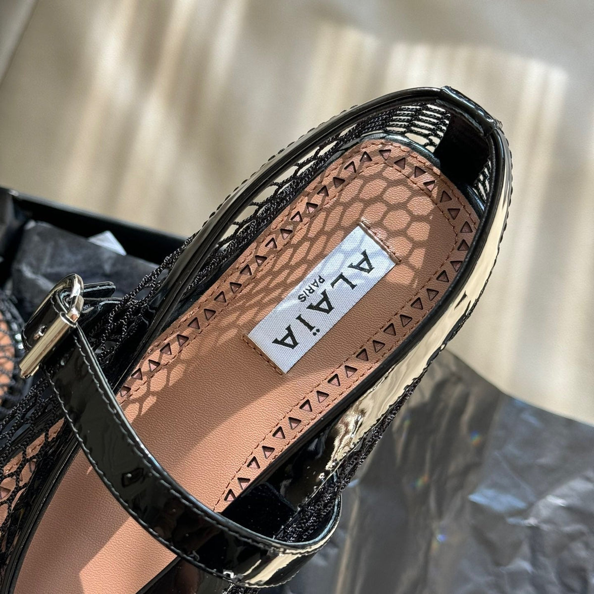 ALAIA BALLET FLATS