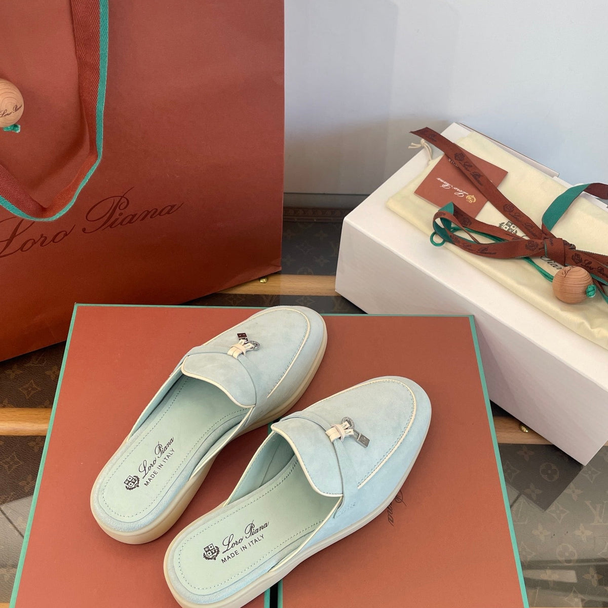 LORO P SUMMER CHARMS MULES