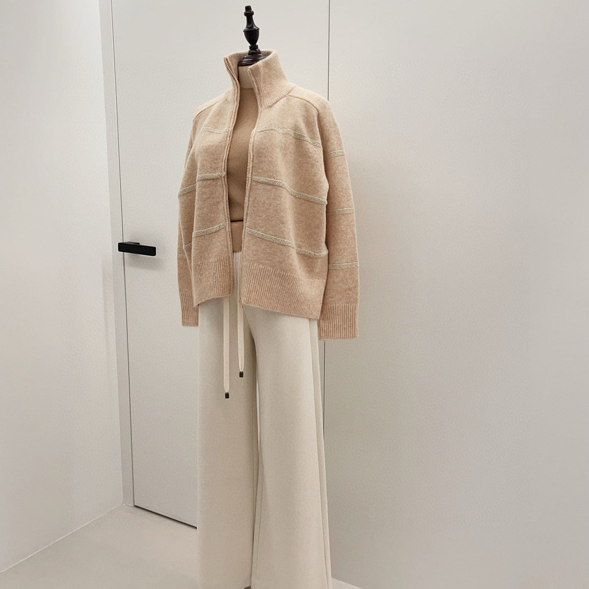 BRUNELLO C ZIP CARDIGAN