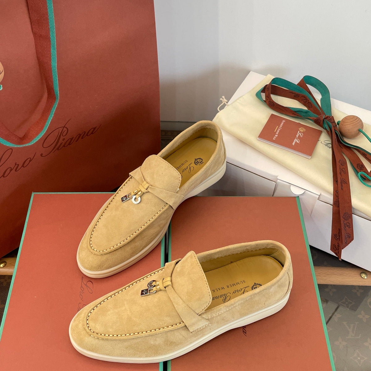LORO P SUMMER CHARMS LOAFERS