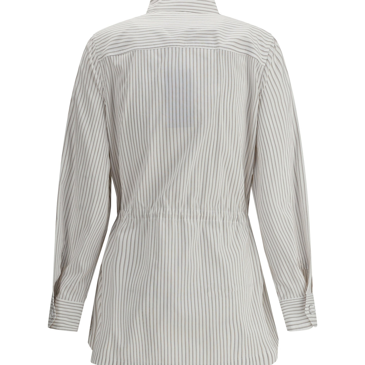 Fendi Women Striped Shirt Jacket