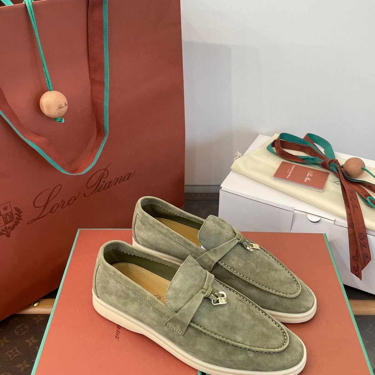 LORO P SUMMER CHARMS LOAFERS