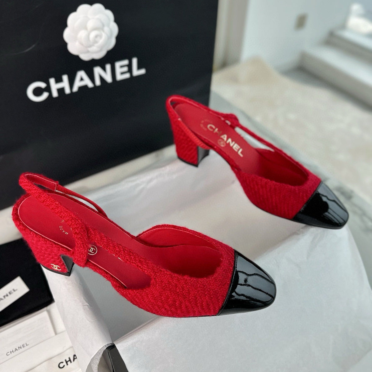 CC SLINGBACK HEELS