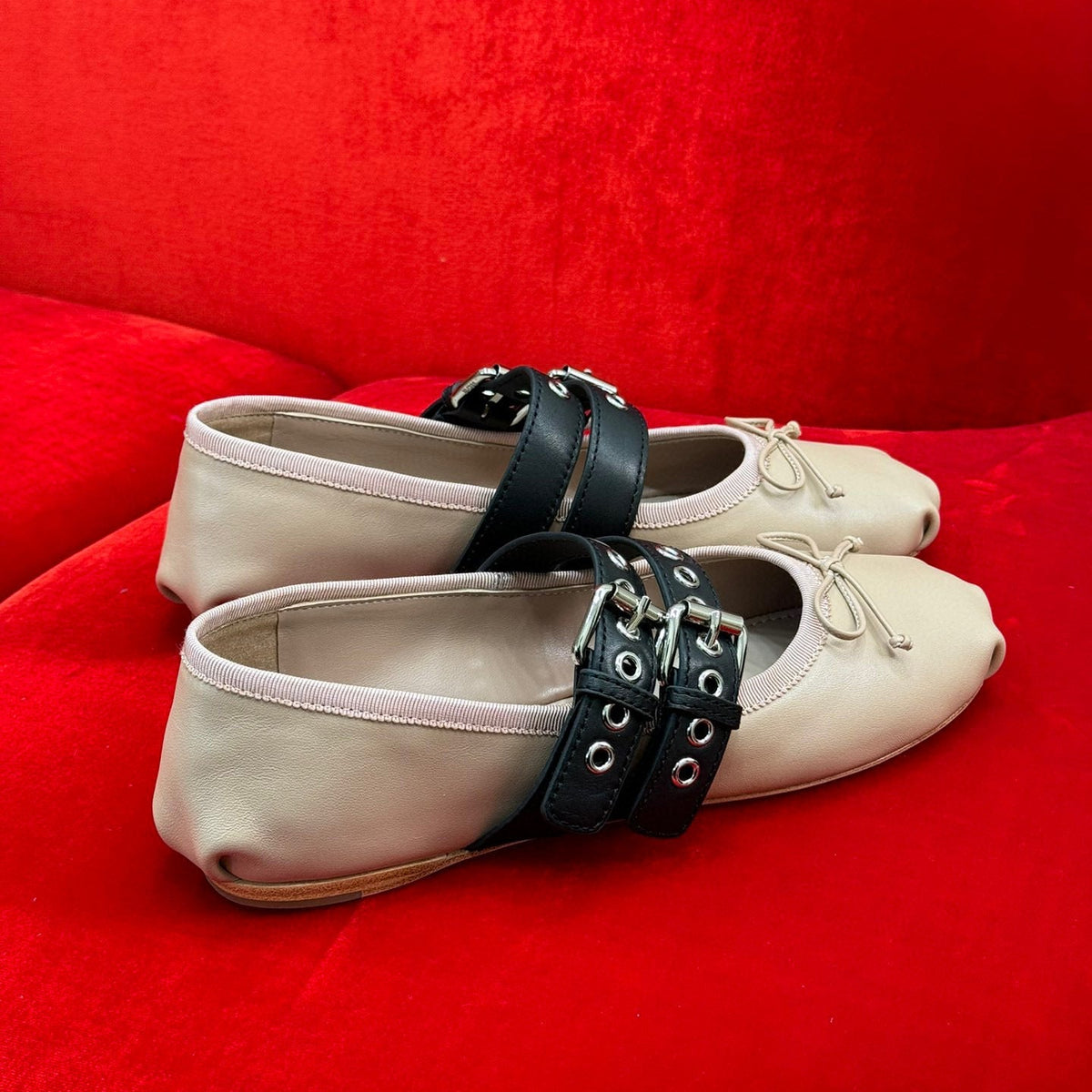MIU M BALLERINA FLATS