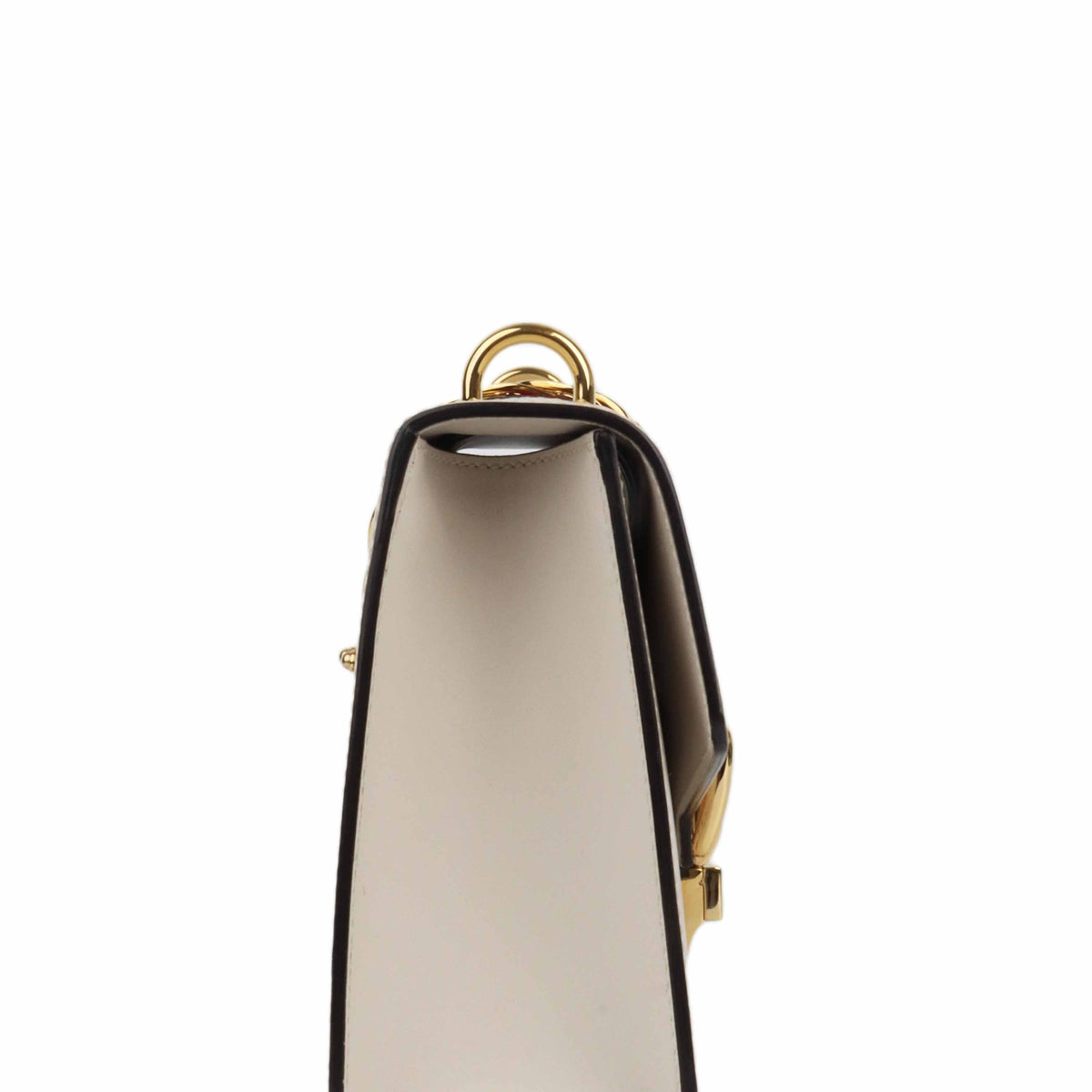 Gucci Small White Sylvie Bag.
