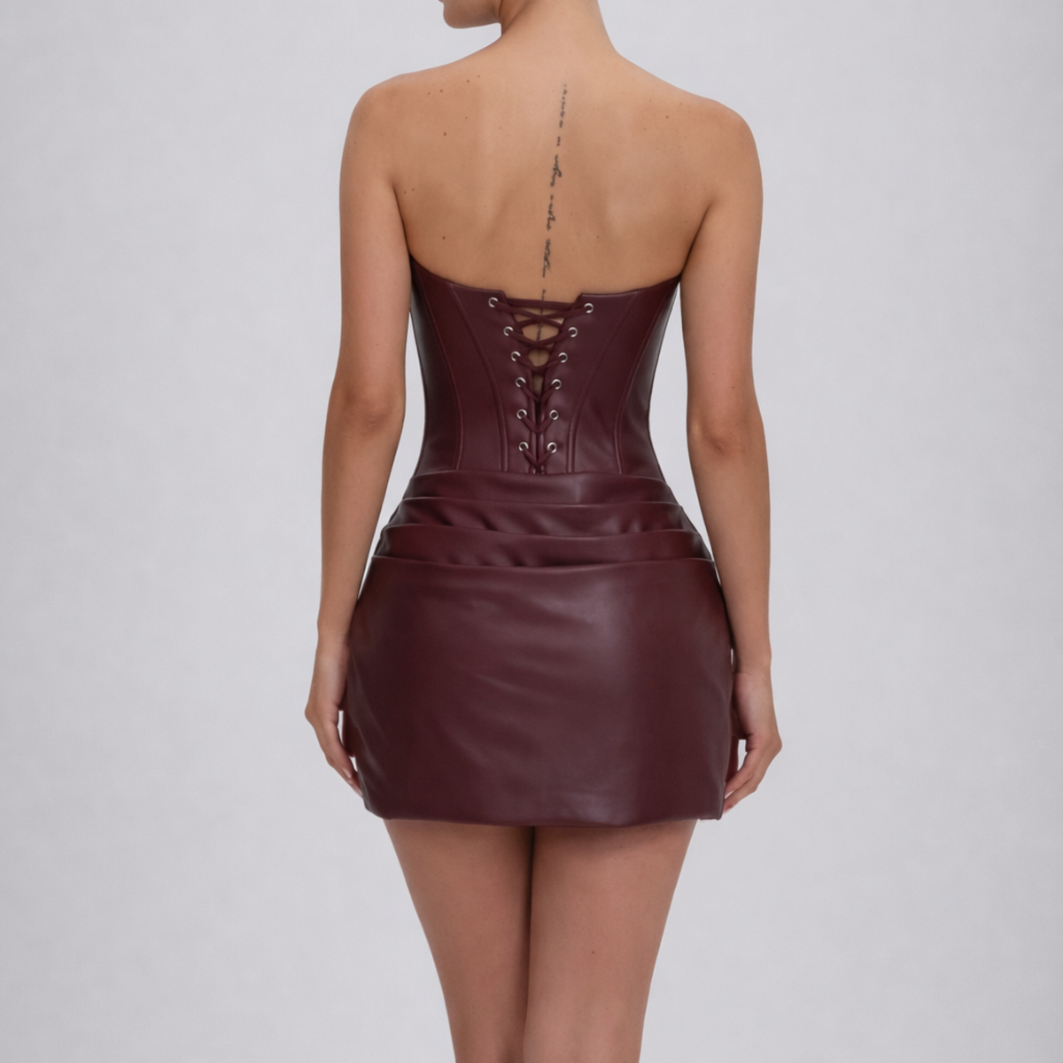Willow | Mini Dress with Draped Skirt