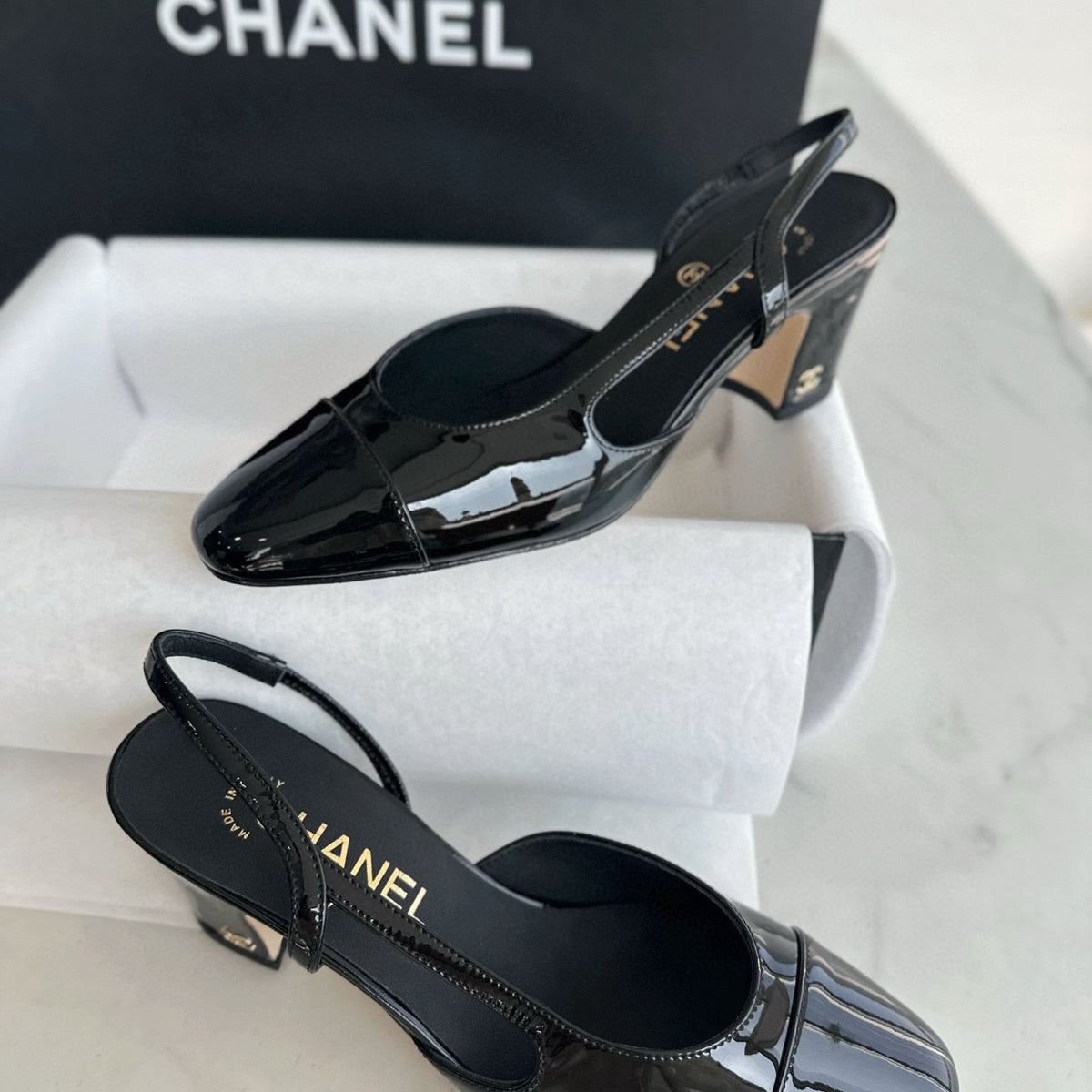 CC SLINGBACK HEELS