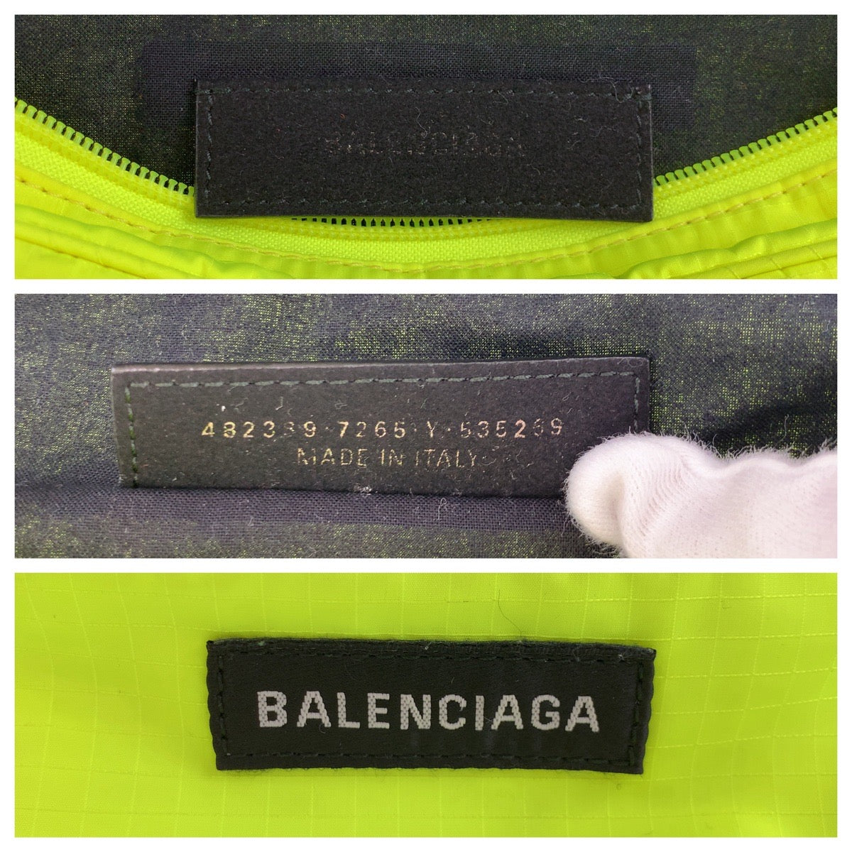 balenciaga Nylon Explorer Waist Bag