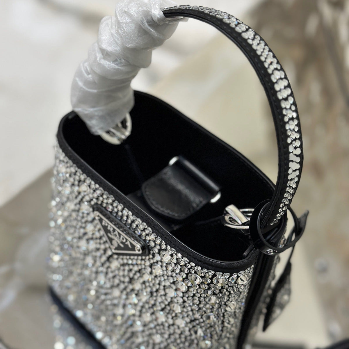 PD PANIER SATIN BAG