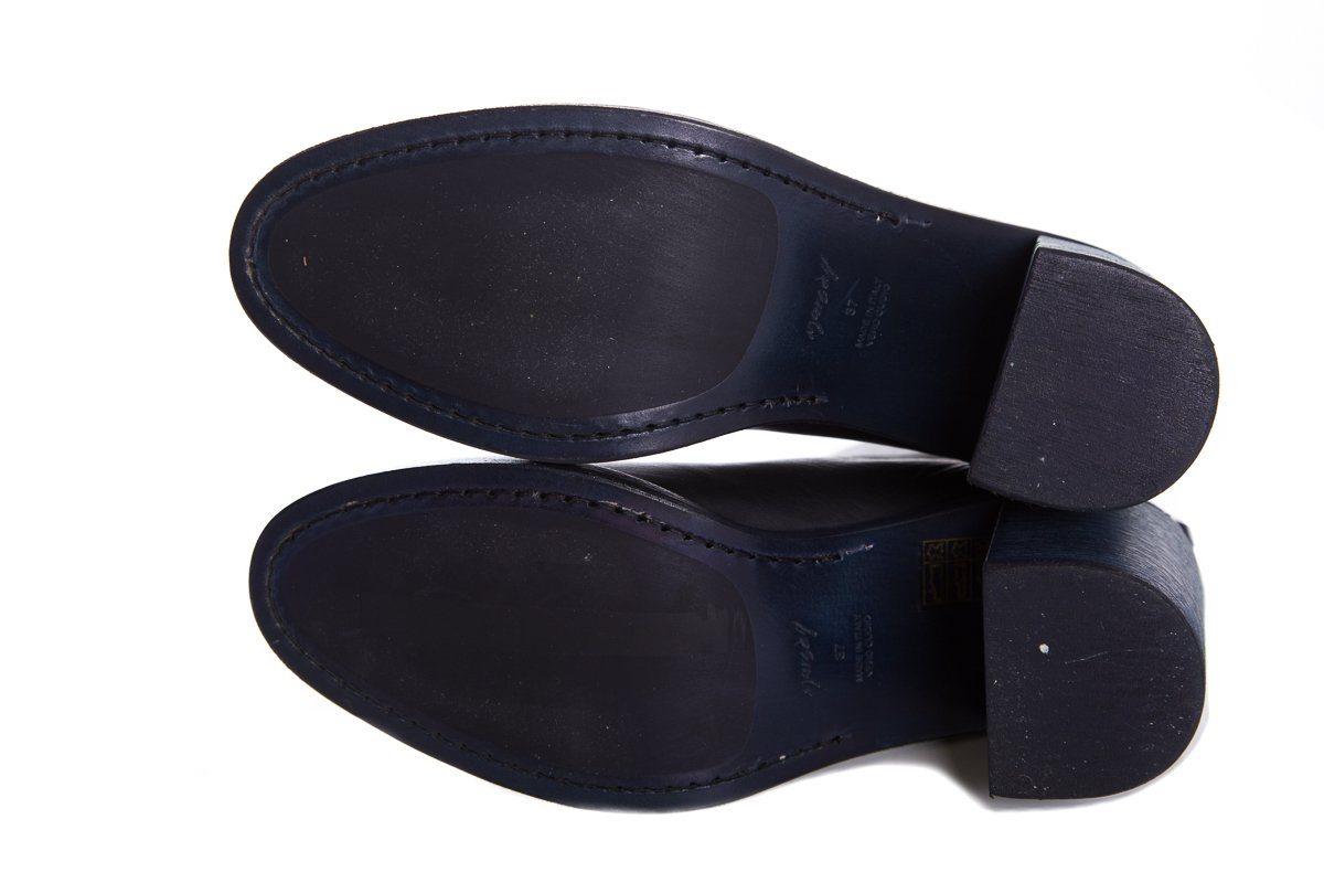 Marsell Black And Navy Booties SZ 7